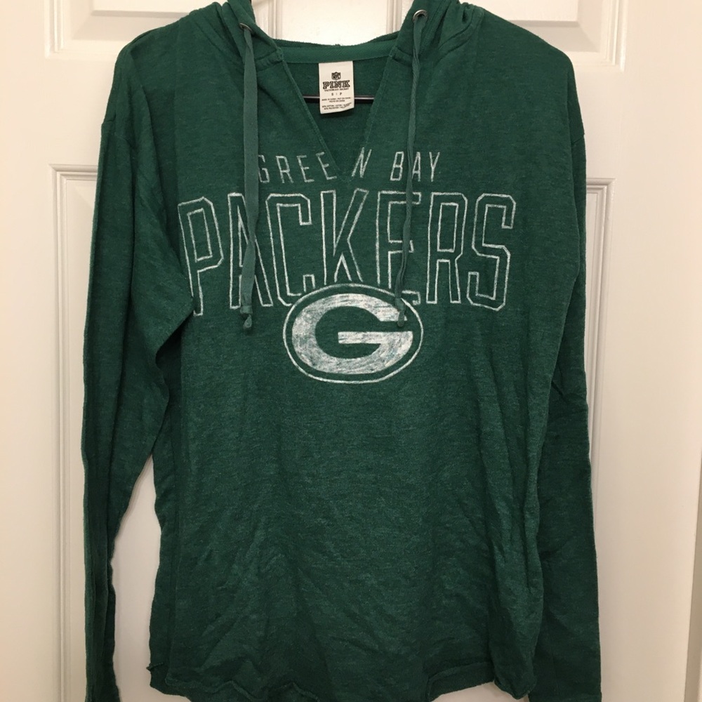 Victoria Secret PINK Green Bay Packers Pullover